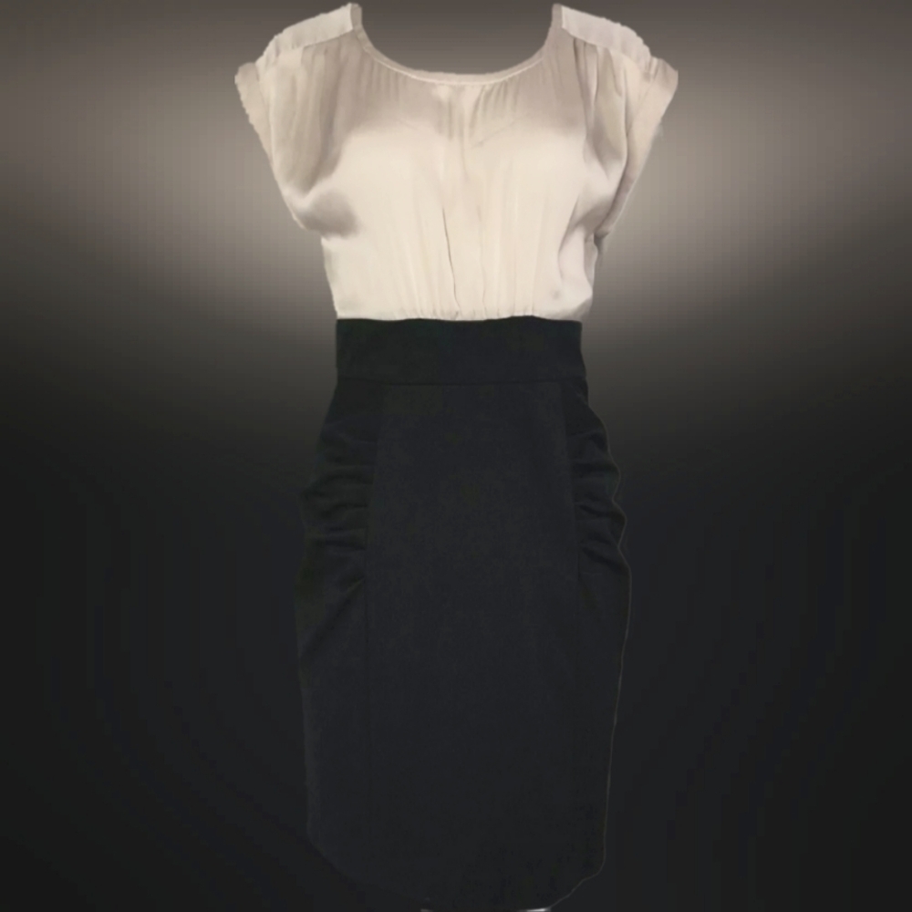 ❤Elijah J New York Color Block Sheat Dress - Picture 3 of 4